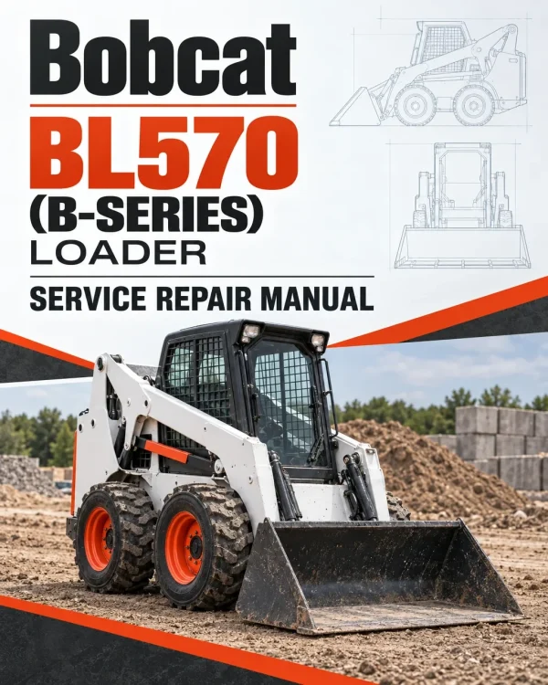 Bobcat BL570 (B-Series) Loader Service Repair Manual
