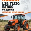 Kubota L35, TL720, BT900 Tractor Workshop Repair Manual Kubota L35, TL720, BT900 Tractor Workshop Repair Manual