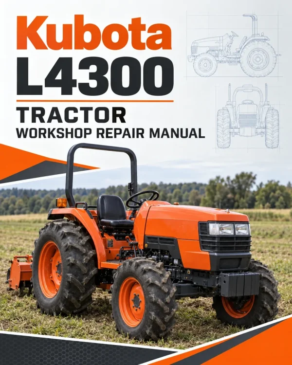 Kubota L4300 Tractor Workshop Repair Manual Kubota L4300 Tractor Workshop Repair Manual