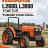 Kubota L2600, L3000 Tractor Workshop Repair Manual
