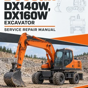 Doosan Daewoo DX140W, DX160W Excavator Service Manual