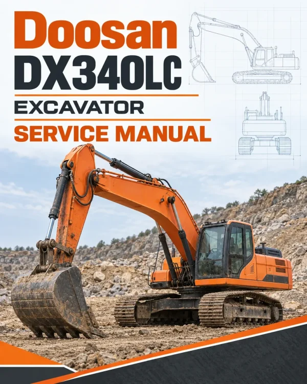 Doosan Daewoo DX340LC Excavator Service Manual
