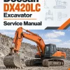 Doosan Daewoo DX420LC Excavator Service Manual