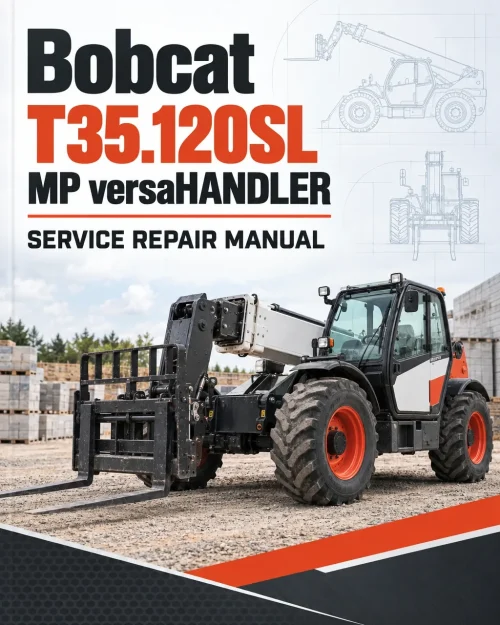 Bobcat T35.120SL MP versaHANDLER Telescopic Service Repair Manual