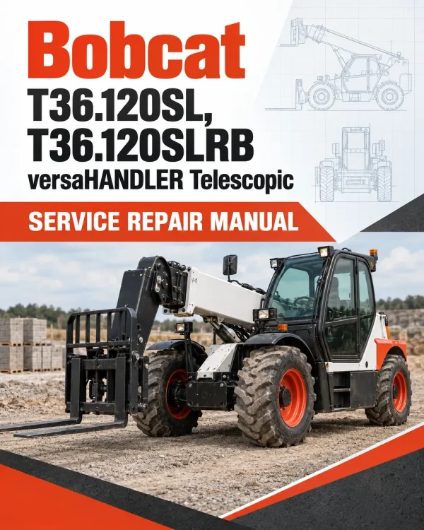 Bobcat T36.120SL, T36.120SLRB versaHANDLER Telescopic Service Repair Manual Bobcat T36.120SL, T36.120SLRB versaHANDLER Telescopic Service Repair Manual