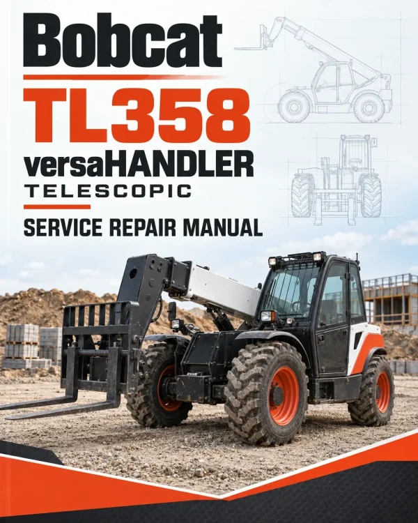 Bobcat TL358 versaHANDLER Telescopic Service Repair Manual