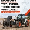 Bobcat T3071, T3071CD, T3093S, T3093CD versaHANDLER Telescopic Operation Manual