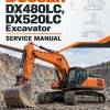 Doosan Daewoo DX480LC, DX520LC Excavator Service Manual Doosan Daewoo DX480LC, DX520LC Excavator Service Manual