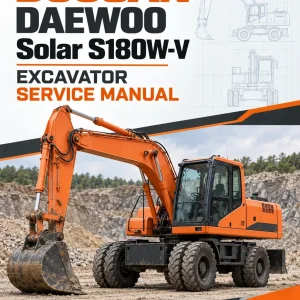 Doosan Daewoo Solar S180W-V Excavator Service Manual