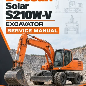Doosan Daewoo Solar S210W-V Excavator Service Manual