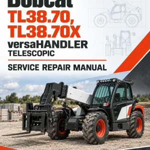 Bobcat TL38.70, TL38.70X versaHANDLER Telescopic Service Repair Manual