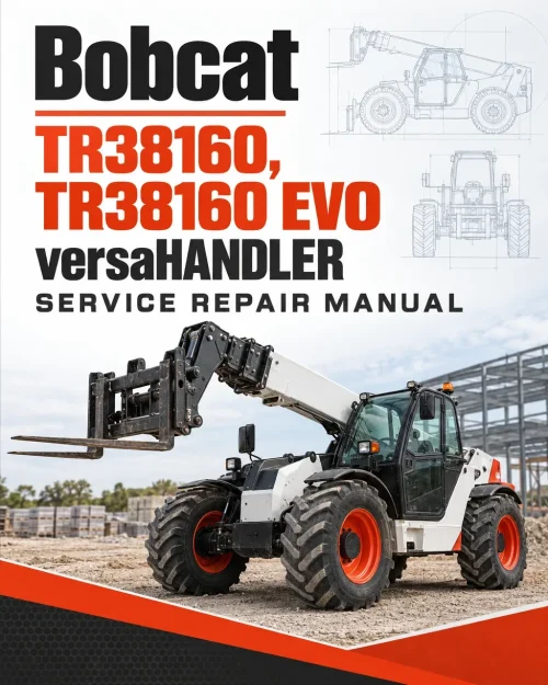 Bobcat TR38160, TR38160 EVO versaHANDLER Telescopic Service Repair Manual