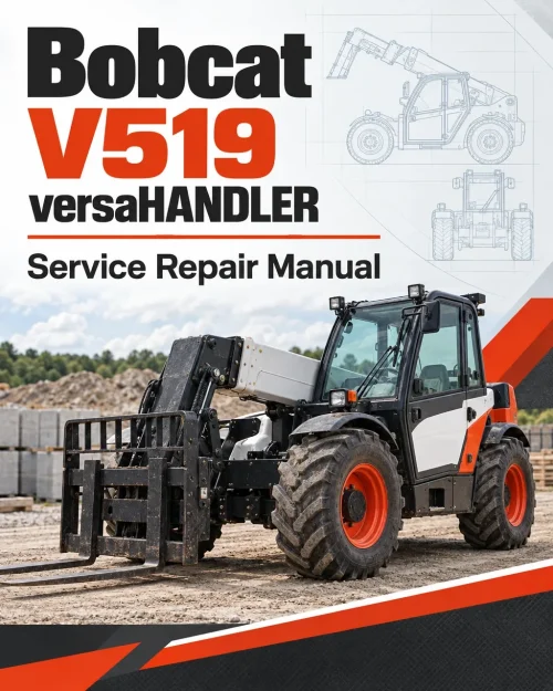 Bobcat V519 versaHANDLER Telescopic Service Repair Manual Bobcat V519 versaHANDLER Telescopic Service Repair Manual