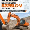 Doosan Daewoo Solar S225LC-V Excavator Service Manual Doosan Daewoo Solar S225LC-V Excavator Service Manual