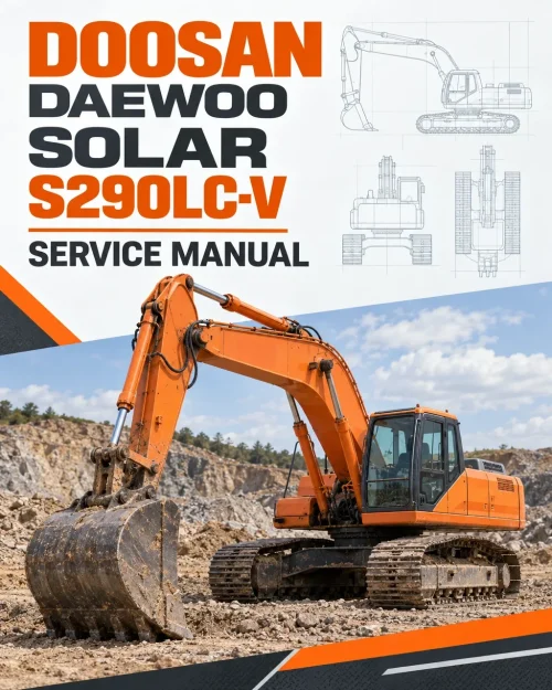 Doosan Daewoo Solar S290LC-V Excavator Service Manual