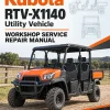 Kubota RTV-X1140 Utility Vehicle Workshop Service Repair Manual