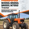 Kubota M4950, M5950, M6950, M7950 Tractor Workshop Service Repair Manual