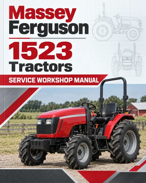 Massey Ferguson 1523 Tractors Service Workshop Manual Massey Ferguson 1523 Tractors Service Workshop Manual