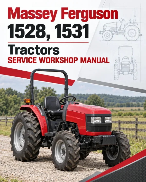Massey Ferguson 1528, 1531 Tractors Service Workshop Manual Massey Ferguson 1528, 1531 Tractors Service Workshop Manual