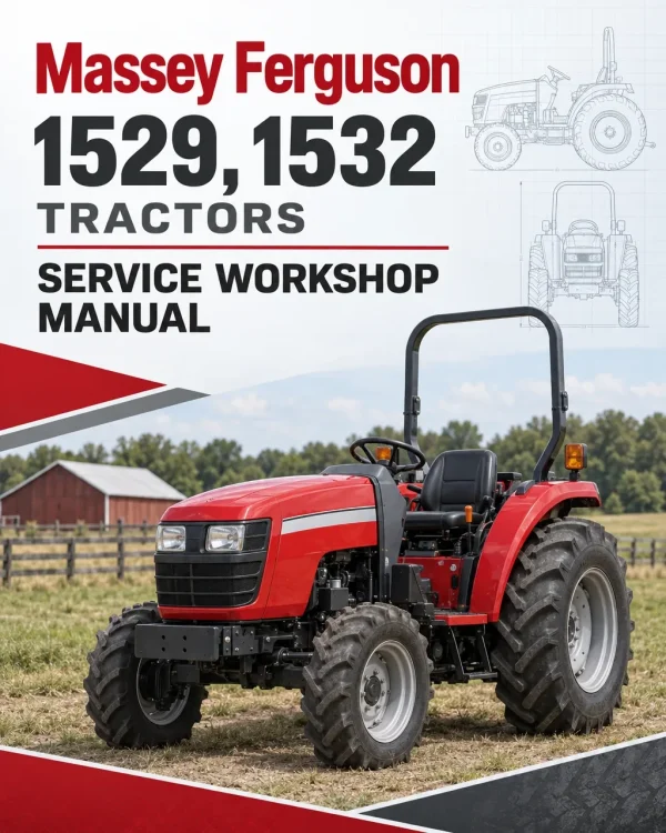 Massey Ferguson 1529, 1532 Tractors Service Workshop Manual Massey Ferguson 1529, 1532 Tractors Service Workshop Manual