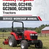Massey Ferguson GC2400, GC2410, GC2600, GC2610 Tractors Service Workshop Manual Massey Ferguson GC2400, GC2410, GC2600, GC2610 Tractors Service Workshop Manual
