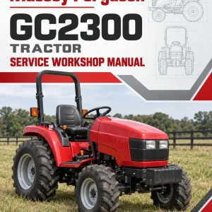 Massey Ferguson GC2300 Tractor Service Workshop Manual