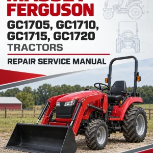 Massey Ferguson GC1705, GC1710, GC1715, GC1720 Tractors Repair Service Manual Massey Ferguson GC1705, GC1710, GC1715, GC1720 Tractors Repair Service Manual