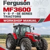Massey Ferguson MF3600 V - S - F - GE Series Tractors Workshop Manual Massey Ferguson MF3600 V - S - F - GE Series Tractors Workshop Manual