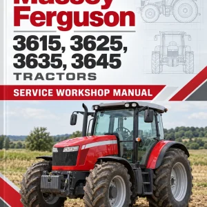 Massey Ferguson 3615, 3625, 3635, 3645 Tractors Service Workshop Manual