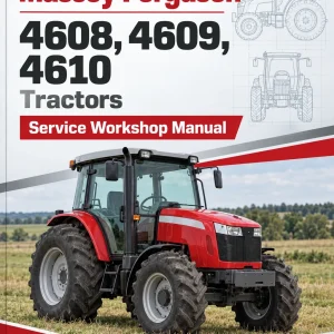 Massey Ferguson 4608, 4609, 4610 Tractors Service Workshop Manual Massey Ferguson 4608, 4609, 4610 Tractors Service Workshop Manual