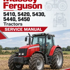 Massey Ferguson 5410, 5420, 5430, 5440, 5450 Tractors Service Manual