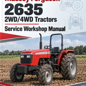 Massey Ferguson 2635 2WD/4WD Tractors Service Workshop Manual