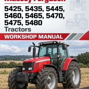 Massey Ferguson 5425, 5435, 5445, 5460, 5465, 5470, 5475, 5480 Tractors Workshop Manual Massey Ferguson 5425, 5435, 5445, 5460, 5465, 5470, 5475, 5480 Tractors Workshop Manual