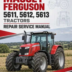 Massey Ferguson 5611, 5612, 5613 Tractors Repair Service Manual Massey Ferguson 5611, 5612, 5613 Tractors Repair Service Manual