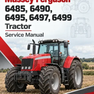 Massey Ferguson 6485, 6490, 6495, 6497, 6499 Tractor Service Manual
