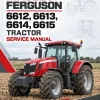 Massey Ferguson 6612, 6613, 6614, 6615 Tractor Service Manual