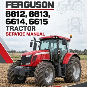 Massey Ferguson 6612, 6613, 6614, 6615 Tractor Service Manual