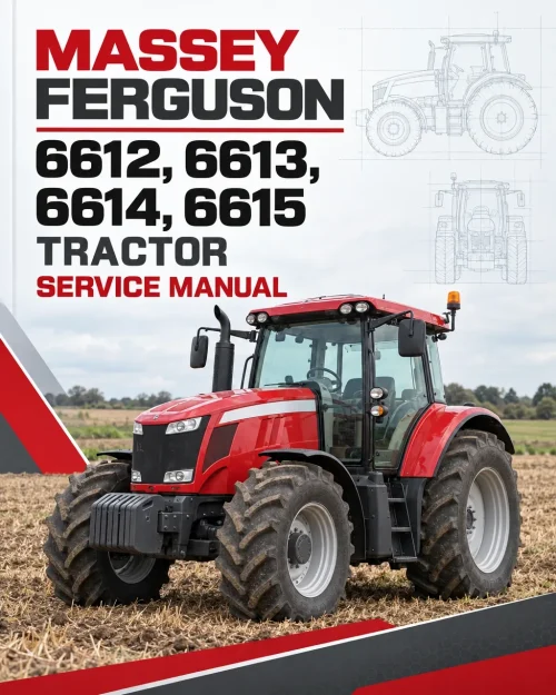 Massey Ferguson 6612, 6613, 6614, 6615 Tractor Service Manual