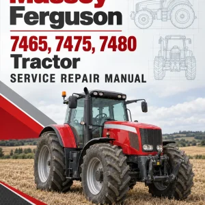 Massey Ferguson 7465, 7475, 7480 Tractor Service Manual
