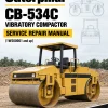 Caterpillar CAT CB-534C Vibratory Compactor Service Repair Manual (1WS00001 and up) Caterpillar CAT CB-534C Vibratory Compactor Service Repair Manual (1WS00001 and up)