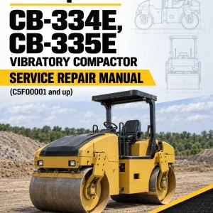 Caterpillar CAT CB-334E, CB-335E Vibratory Compactor Service Repair Manual (C5F00001 and up) Caterpillar CAT CB-334E, CB-335E Vibratory Compactor Service Repair Manual (C5F00001 and up)