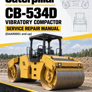 Caterpillar CAT CB-534D Vibratory Compactor Service Repair Manual (EAA00001 and up) Caterpillar CAT CB-534D Vibratory Compactor Service Repair Manual (EAA00001 and up)