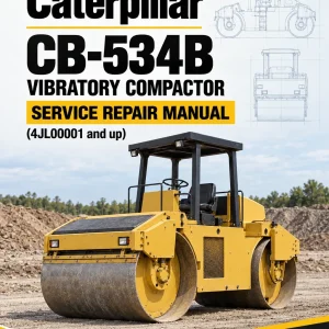 Caterpillar CAT CB-534B Vibratory Compactor Service Repair Manual (4JL00001 and up) Caterpillar CAT CB-534B Vibratory Compactor Service Repair Manual (4JL00001 and up)