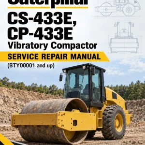 Caterpillar CAT CS-433E, CP-433E Vibratory Compactor Service Repair Manual (BTY00001 and up) Caterpillar CAT CS-433E, CP-433E Vibratory Compactor Service Repair Manual (BTY00001 and up)