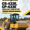 Caterpillar CAT CS-433E, CP-433E Vibratory Compactor Service Repair Manual (CYE00001 and up) Caterpillar CAT CS-433E, CP-433E Vibratory Compactor Service Repair Manual (CYE00001 and up)