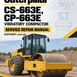 Caterpillar CAT CS-663E, CP-663E Vibratory Compactor Service Repair Manual (ASF00001 and up) Caterpillar CAT CS-663E, CP-663E Vibratory Compactor Service Repair Manual (ASF00001 and up)