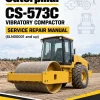 Caterpillar CAT CS-573C Vibratory Compactor Service Repair Manual (6LN00001 and up) Caterpillar CAT CS-573C Vibratory Compactor Service Repair Manual (6LN00001 and up)