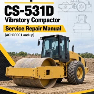 Caterpillar CAT CS-531D Vibratory Compactor Service Repair Manual (AGH00001 and up) Caterpillar CAT CS-531D Vibratory Compactor Service Repair Manual (AGH00001 and up)