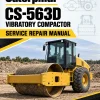 Caterpillar CAT CS-563D Vibratory Compactor Service Repair Manual (1SZ00001 and up) Caterpillar CAT CS-563D Vibratory Compactor Service Repair Manual (1SZ00001 and up)