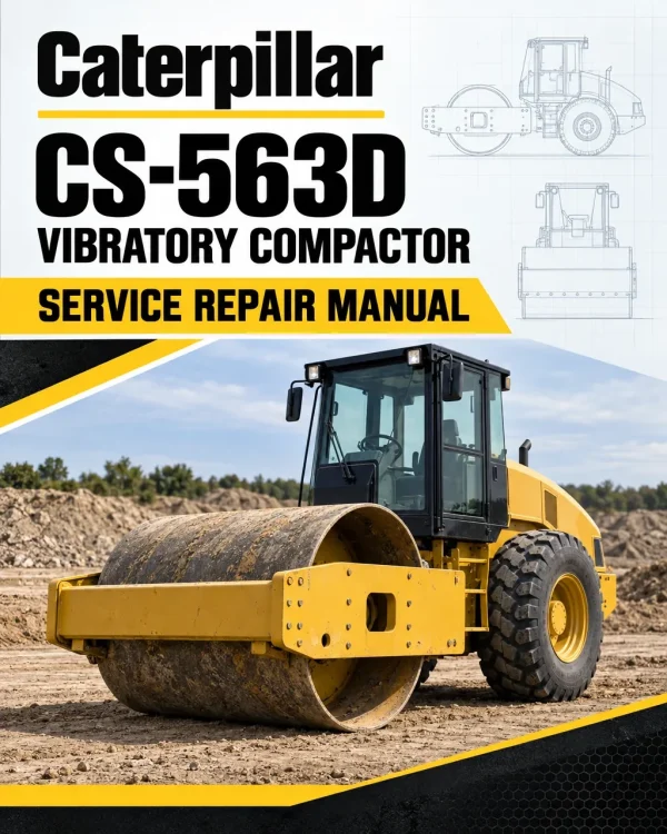 Caterpillar CAT CS-563D Vibratory Compactor Service Repair Manual (1SZ00001 and up) Caterpillar CAT CS-563D Vibratory Compactor Service Repair Manual (1SZ00001 and up)
